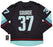 Seattle Kraken Yanni Gourde Autographed Blue Fanatics Jersey Size L Fanatics Holo Stock #211613