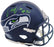 Uchenna Nwosu Autographed Seattle Seahawks Blue Speed Mini Helmet MCS Holo Stock #211036