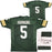 Green Bay Packers Paul Hornung Autographed Green Jersey "HOF 86" Beckett BAS QR Stock #211728
