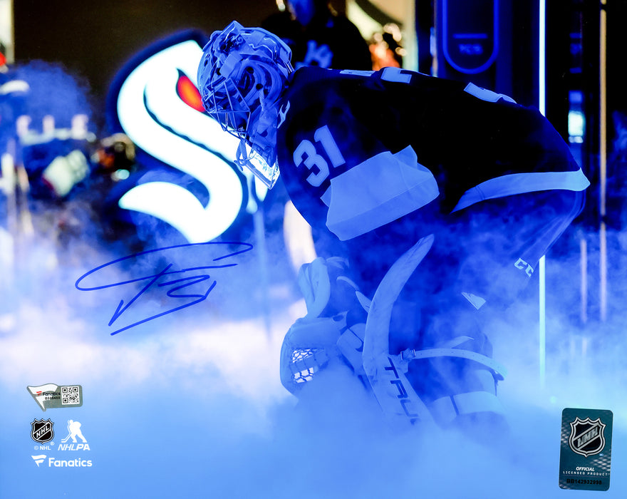 Fanatic Rsa Philipp Grubauer Autographed 8x10 Photo Seattle Kraken Tunnell Fanatic ...