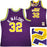 Utah Jazz Karl Malone Autographed Purple Authentic Mitchell & Ness Jersey Size XL Beckett BAS Witness Stock #211881