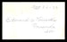 Edward Kinsella Autographed 3x5 Index Card Pittsburgh Pirates "1973" (Back Damage) SKU #213695