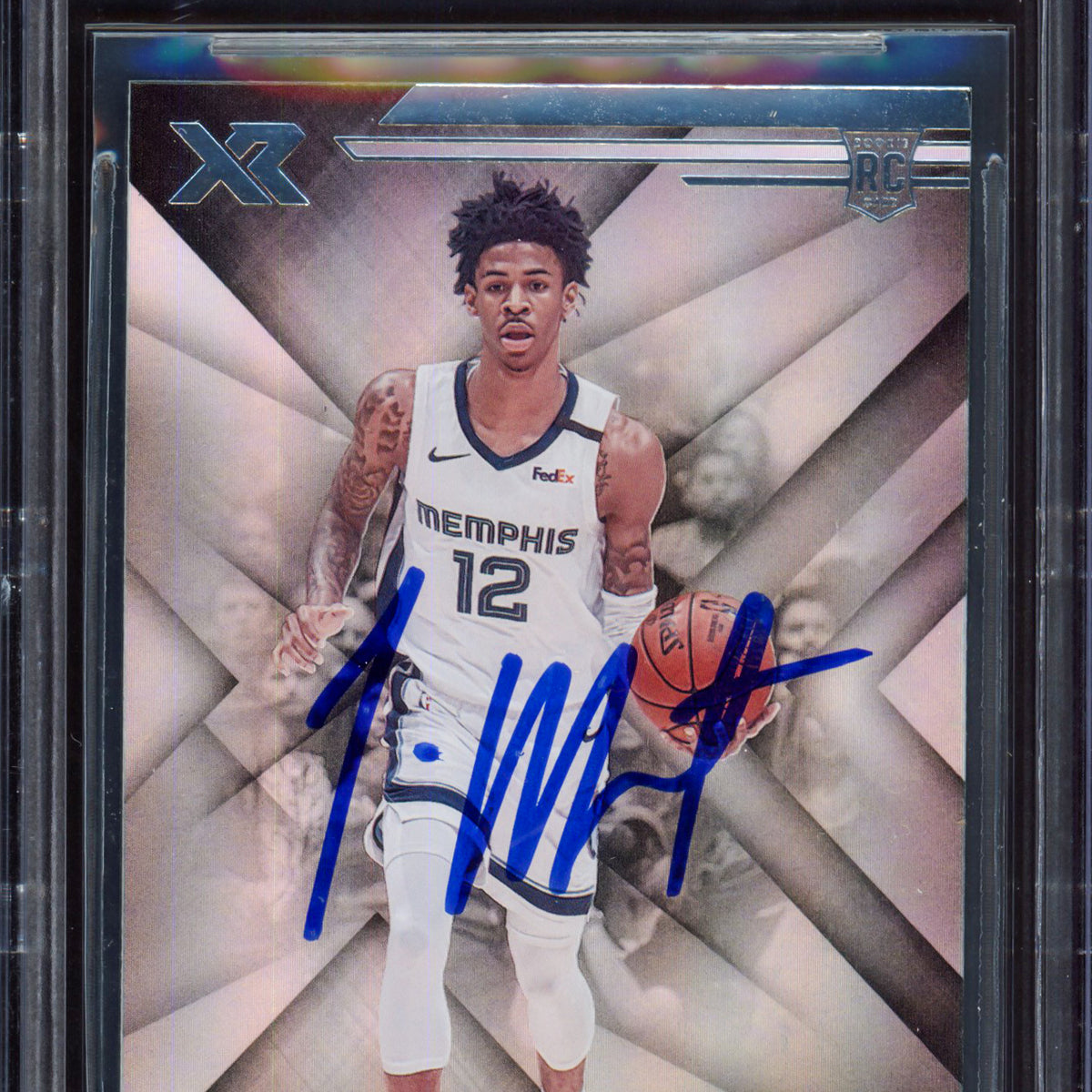 Ja Morant Autographed 2019-20 Panini Chronicles XR Rookie Card