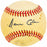 Dave Cole Autographed Official AL Baseball Boston Braves Vintage Signature Beckett BAS QR #BH039023