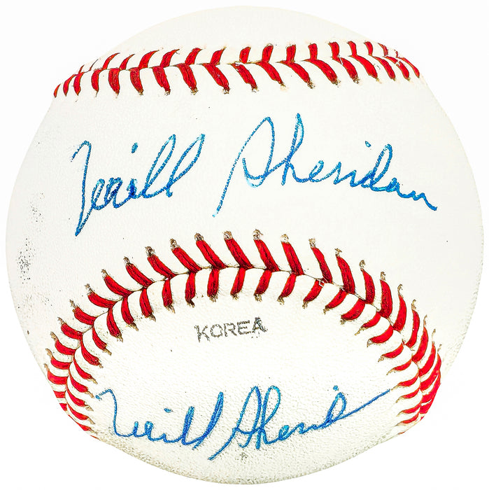 Neill Sheridan Autographed Official NCAA Baseball Boston Red Sox Beckett BAS QR #BH039047