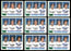 Lot of 10 Steve Sax Autographed 1982 Topps Baseball Rookie Cards #681 Los Angeles Dodgers SKU #214893