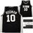 San Antonio Spurs Dennis Rodman Autographed Black Jersey JSA Stock #215732