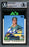 Jose Canseco Autographed 1986 Topps Traded Rookie Card #20T Oakland A's "86 AL ROY" Beckett BAS Stock #216698