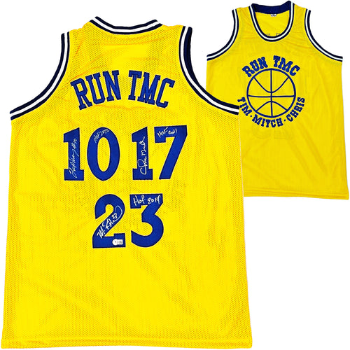 Golden State Warriors Chris Mullin, Tim Hardaway & Mitch Richmond