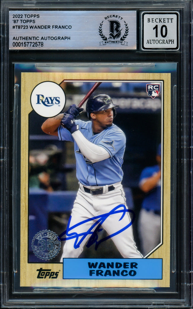 wander BG-2 Franco Wander Card Single Gold Black Topps 2022 Topps MLB 野球　ルーキー 直筆サインカード　MLB mesa franco その他