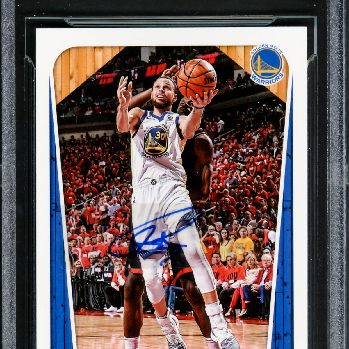 Stephen Curry Autographed 2018-19 Hoops Card #281 Golden State
