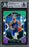 Stephen Curry Autographed 2020-21 Panini Select Green White & Purple Prizm Card #57 Golden State Warriors Beckett BAS #15779654