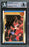 Hakeem Olajuwon Autographed 1988-89 Fleer Card #126 Houston Rockets Beckett BAS #15781116