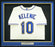 Seattle Mariners Jarred Kelenic Autographed Framed Cream Nike Jersey Beckett BAS Witness Stock #215855