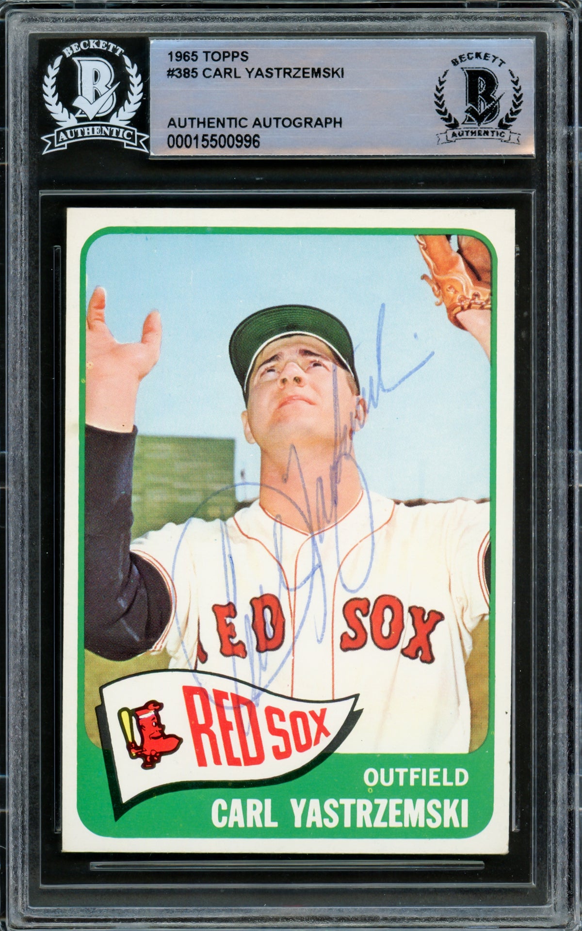 Carl Yastrzemski 直筆サイン入りフォトプラークの通販 | RIGHTCLIXS
