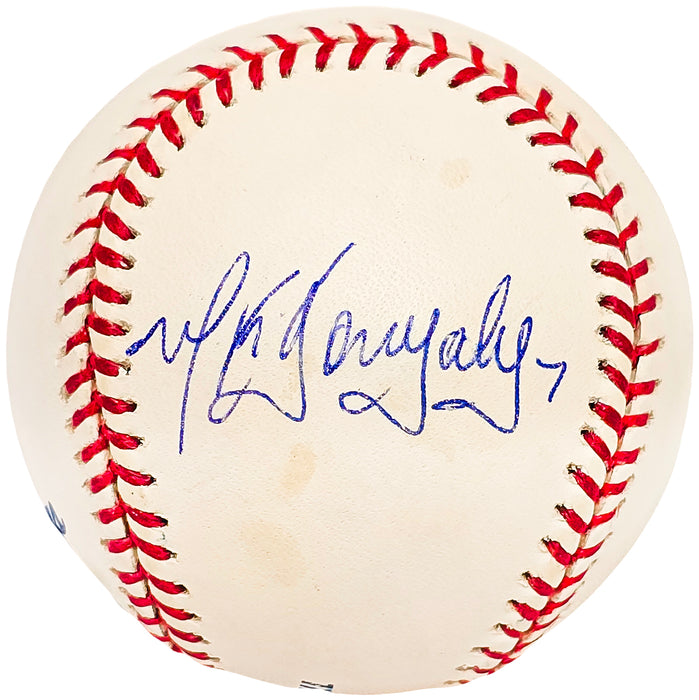 Wiki Gonzalez Autographed Official MLB Baseball San Diego Padres, Seattle Mariners Beckett BAS #BJ009135