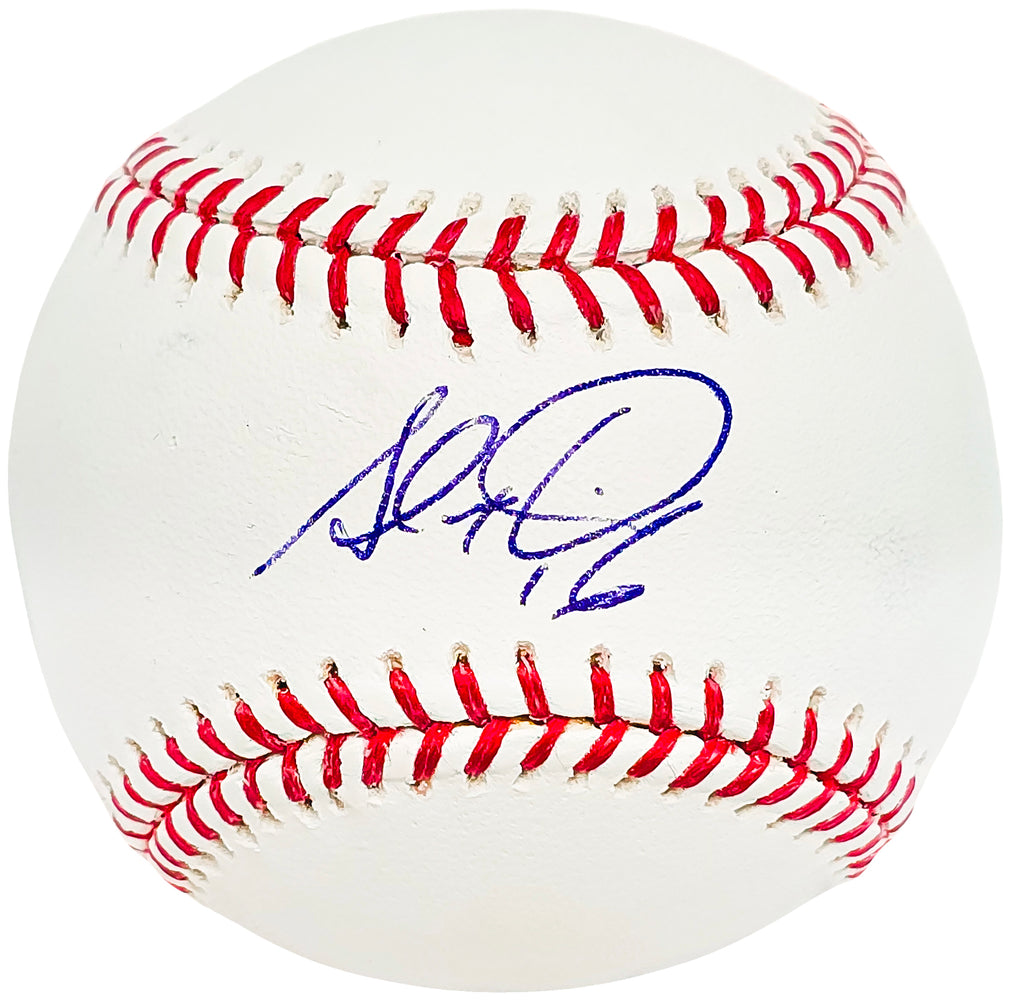 Alex Diaz Autographed Official MLB Baseball Seattle Mariners, Milwaukee Brewers Beckett BAS #BJ009141