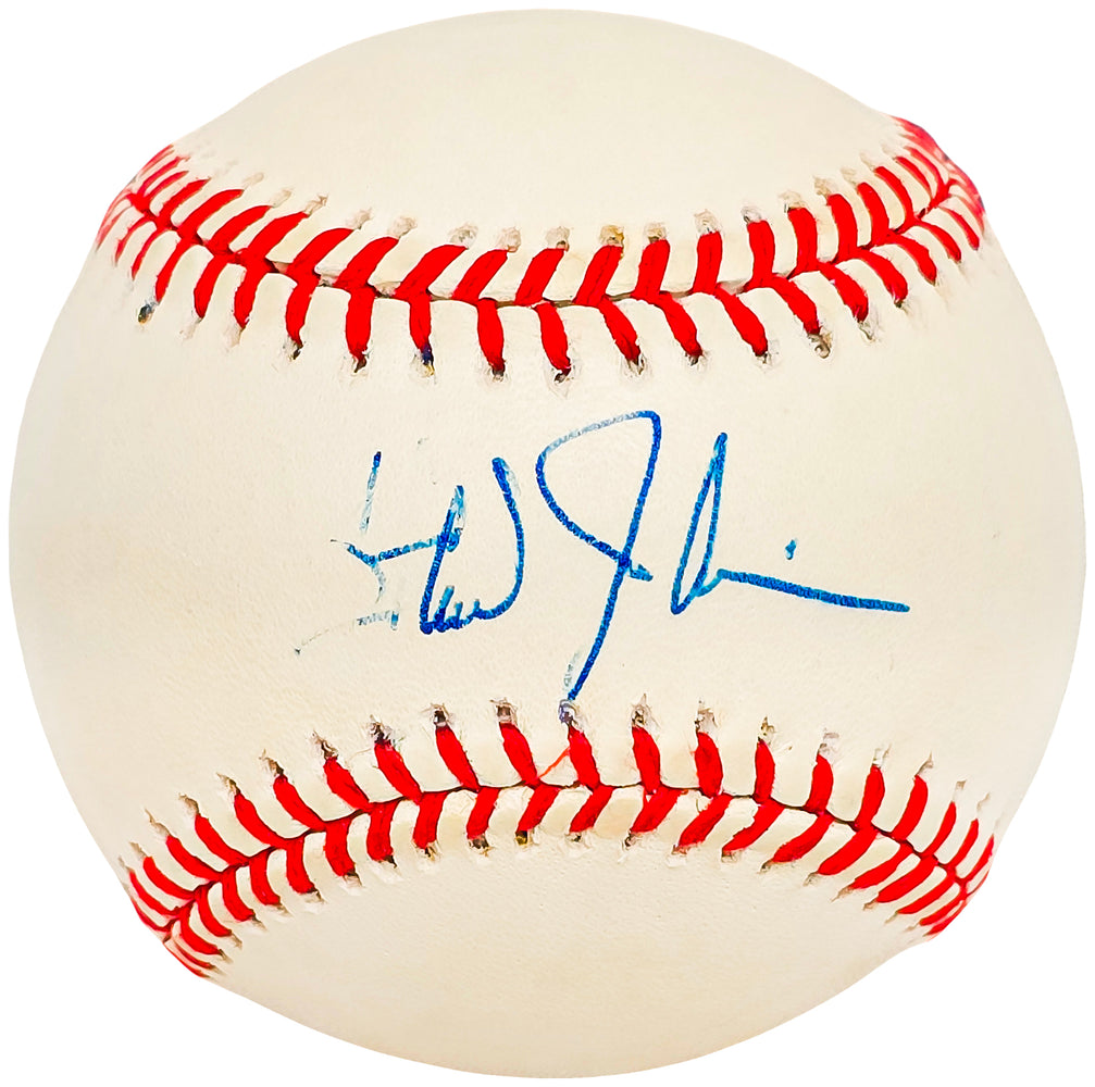 Stan Javier Autographed Official AL Baseball Seattle Mariners, Oakland A's Beckett BAS #BJ009177