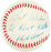 Hank Aaron Autographed Official Wilson Major League Baseball Atlanta Braves "Best Wishes To Kent" Vintage Signature Beckett BAS #AC56711