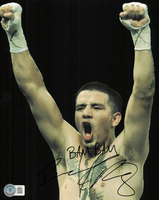 Brandon "Bam Bam" Rios Autographed 8x10 Photo Beckett BAS QR #BH29221