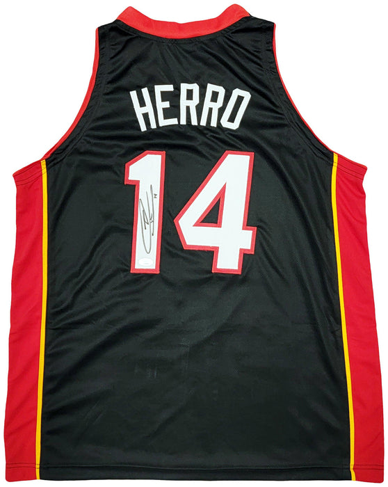 Miami Heat Tyler Herro Autographed Black Jersey JSA Stock #207951 - RSA