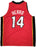 Miami Heat Tyler Herro Autographed Red Jersey JSA Stock #207953 - RSA