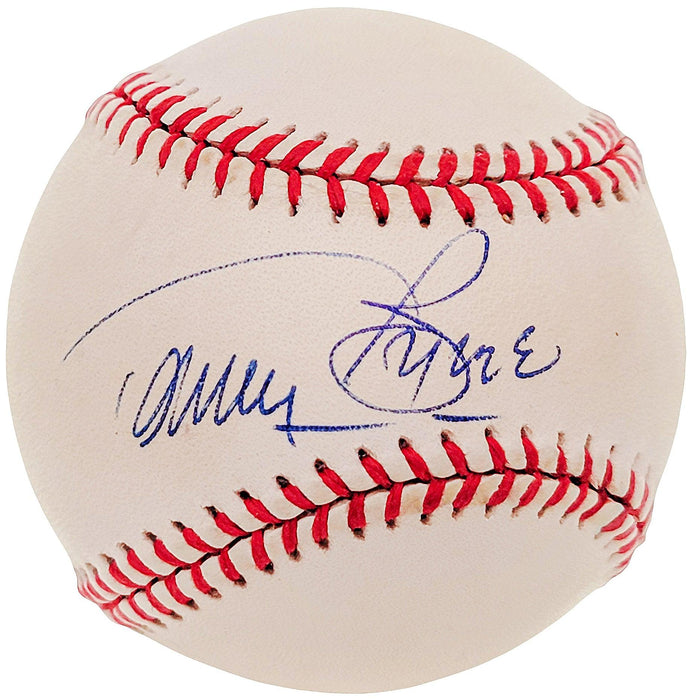 Tommy Byrne Autographed Official AL Baseball New York Yankees Beckett BAS #F26194 - RSA