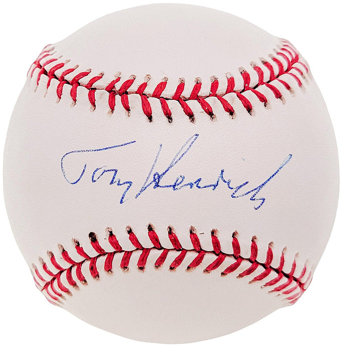 Tommy Tom Henrich Autographed Official AL Baseball New York Yankees Beckett BAS #F26957 - RSA