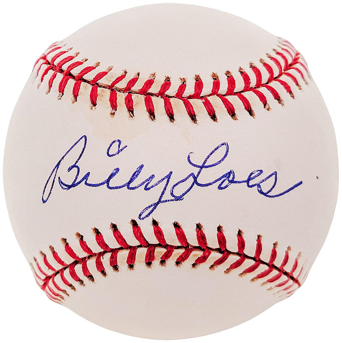 Billy Loes Autographed Official NL Baseball Brooklyn Dodgers Beckett BAS #F29447 - RSA
