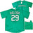 Seattle Mariners Cal Raleigh Autographed Teal Nike Jersey Size XL Fanatics Holo Stock #218613