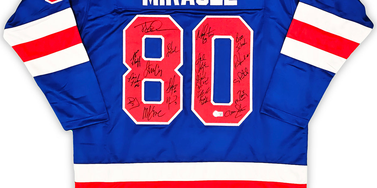 1980 USA Olympics Hockey Miracle On Ice Team Signed Autographed 