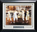 Mickey Mantle, Joe DiMaggio, Willie Mays & Duke Snider Autographed Framed 16x20 Photo With Duke Snider PSA/DNA #AI03390