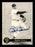 Bobby Doerr Autographed 1993 Front Row Card #2 Boston Red Sox SKU #219151