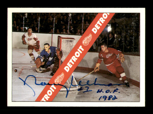 Norm Ullman Autographed 1992 Ultimate Card #6 Detroit Red Wings SKU #219272