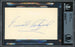 Emmett Ashford Autographed 3x5 Index Card Umpire Beckett BAS #15867656