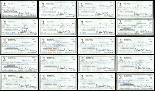 Lot of 50 Willie McCovey 3x6 Checks San Francisco Giants SKU #219430