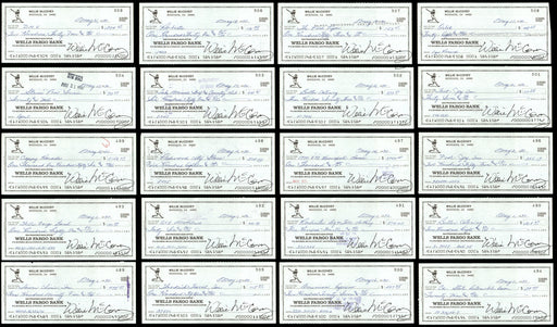 Lot of 50 Willie McCovey 3x6 Checks San Francisco Giants SKU #219431