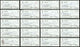 Lot of 20 Willie McCovey 3x6 Checks San Francisco Giants SKU #219425