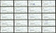Lot of 20 Willie McCovey 3x6 Checks San Francisco Giants SKU #219429
