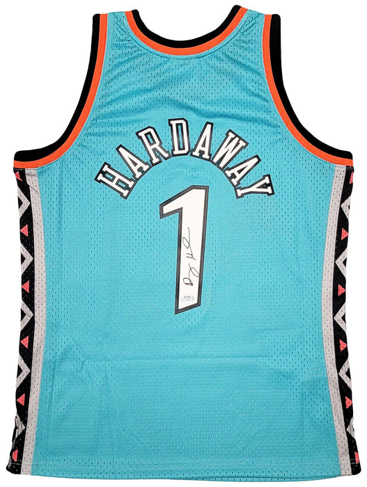 Mil Orlando Magic Anfernee Penny Hardaway Autographed Teal Authentic Mitchell & Ness All Star Game Feb 11,1996 Hardwood Classic Swingman Jersey Size L PSA