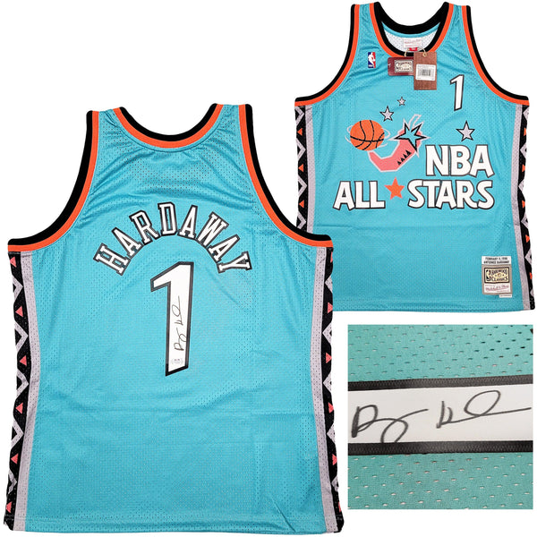 Orlando Magic Anfernee Penny Hardaway Autographed Teal Authentic