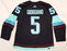 Seattle Kraken Mark Giordano Autographed Blue Adidas Authentic Jersey Size 54 With 2021-22 Inaugural Patch "1st Sea Captain" Fanatics Holo #B389979 - RSA