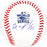 Michael Brantley Autographed Official 2022 World Series Logo MLB Baseball Houston Astros Beckett BAS Witness Stock #220456