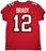 Tampa Bay Buccaneers Tom Brady Autographed Red Nike Elite Jersey Size 44 Fanatics Holo Stock #208712 - RSA