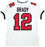 Tampa Bay Buccaneers Tom Brady Autographed White Nike Elite Jersey Size 44 Fanatics Holo Stock #208711 - RSA