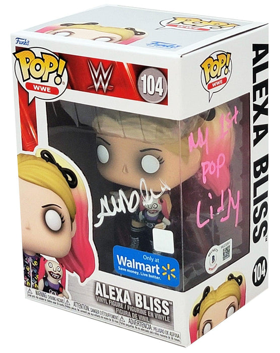 Alexa Bliss Autographed Funko Pop #104 Vinyl Figurine "My 1st POP Lilly" Beckett BAS Witness Stock #208705 - RSA