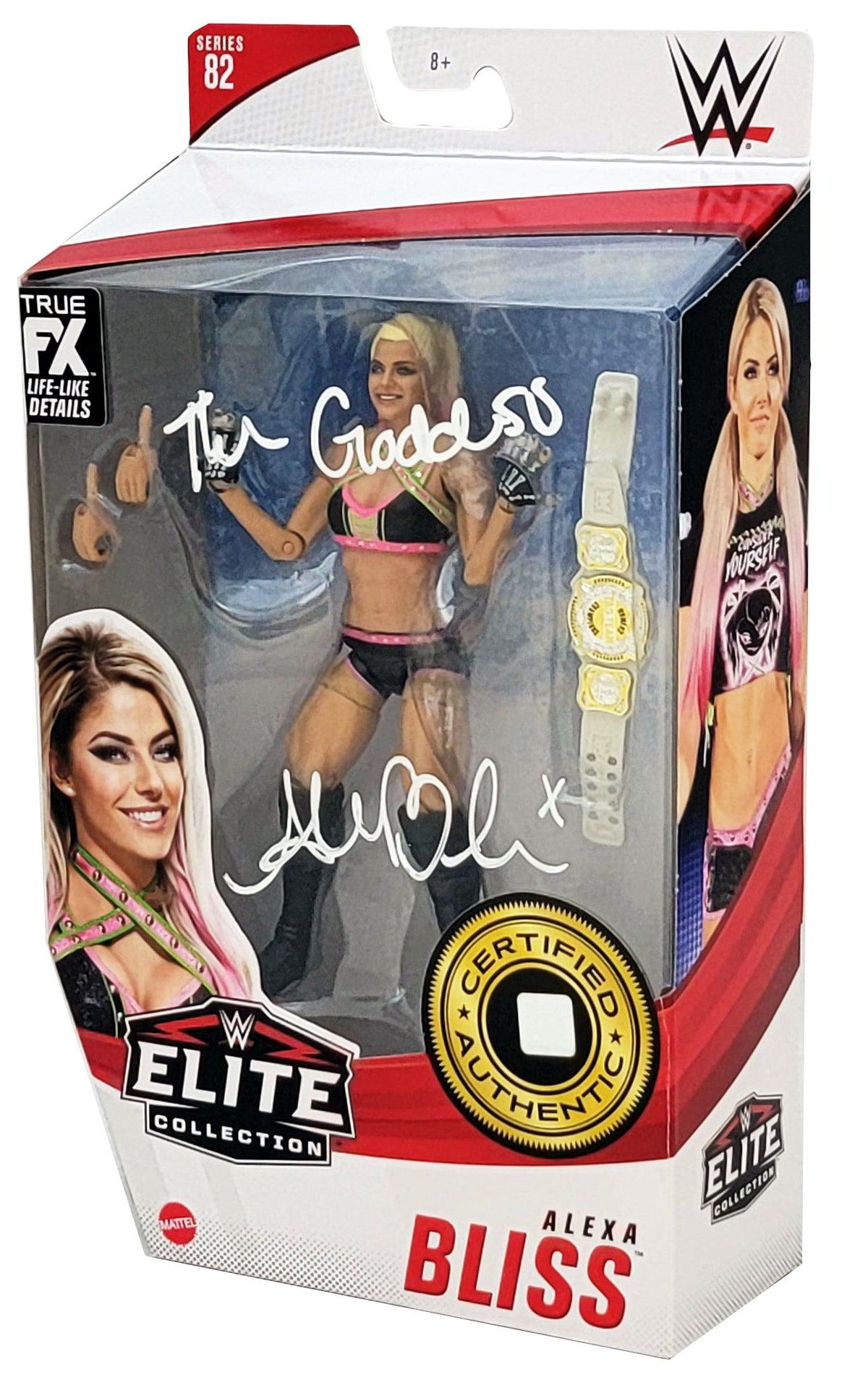 WWE アレクサ・ブリス Elite Collection #82 Alexa Bliss Autographed WWE Elite Collection #82 Action Figure