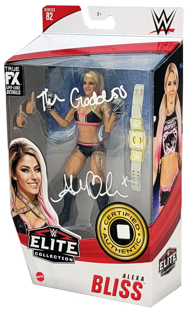 WWE アレクサ・ブリス Elite Collection #82 Alexa Bliss Autographed WWE Elite Collection #82 Action Figure