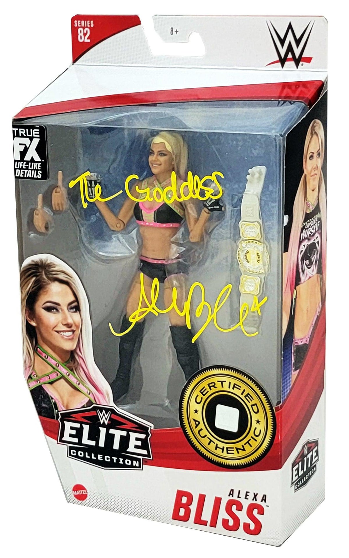 WWE アレクサ・ブリス Elite Collection #82 Alexa Bliss Autographed WWE Elite Collection #82 Action Figure