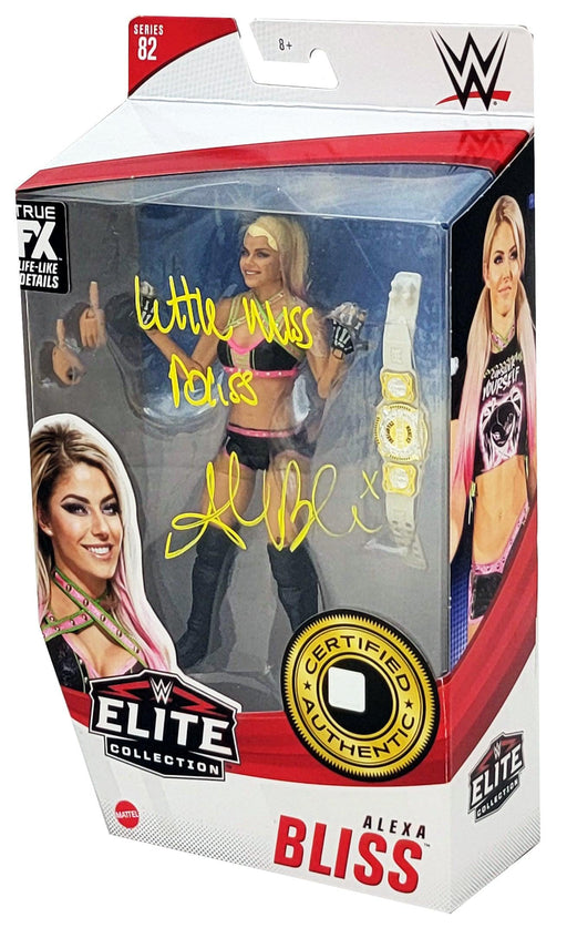 Alexa Bliss Autographed WWE Elite Collection #82 Action Figure "Little Miss Bliss" Beckett BAS Witness Stock #208699 - RSA